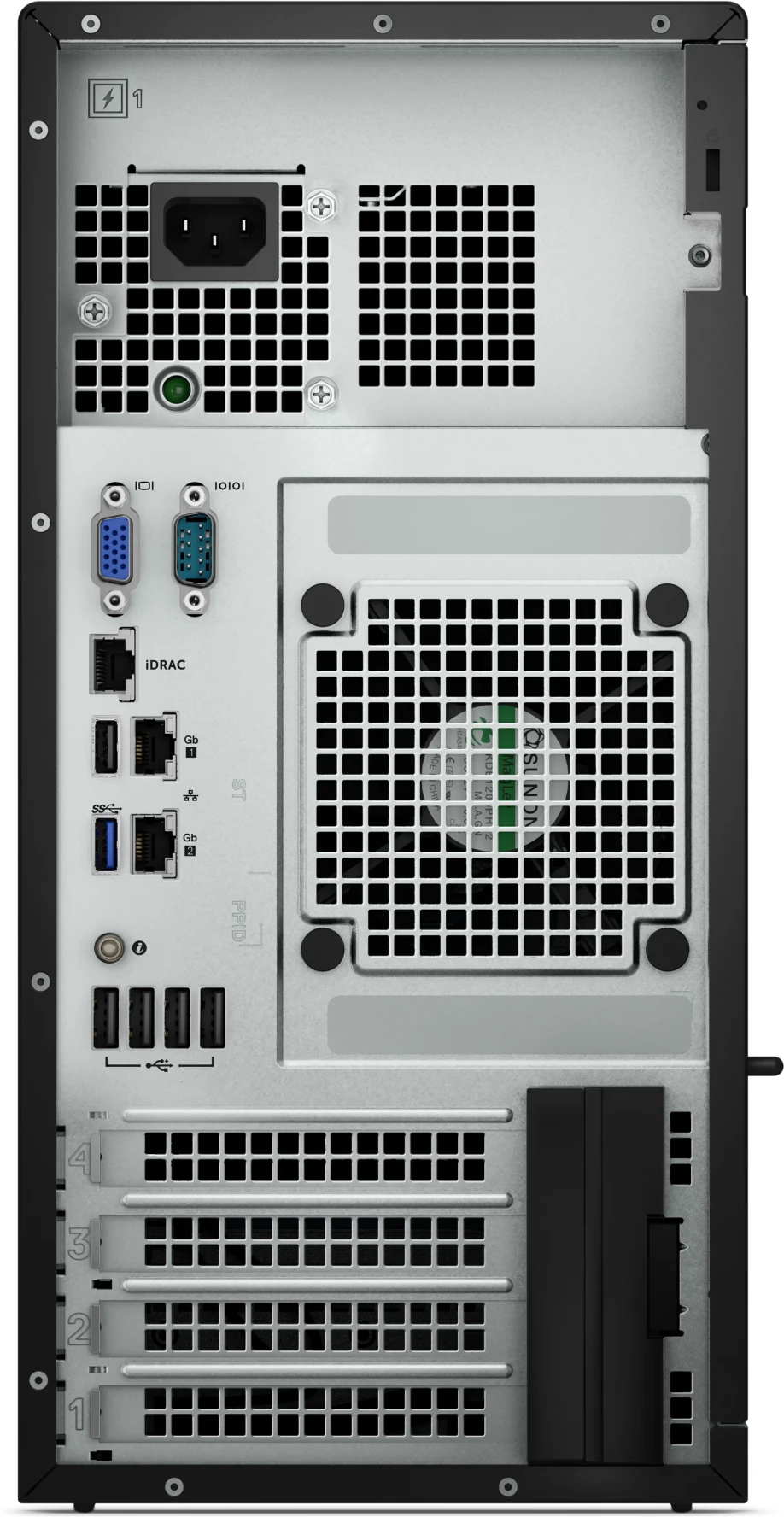 Imagen 2 de Servidor Dell PowerEdge T150 I-Xeon E-2324 RAM 16GB HDD 2TB SATA 1Y SC