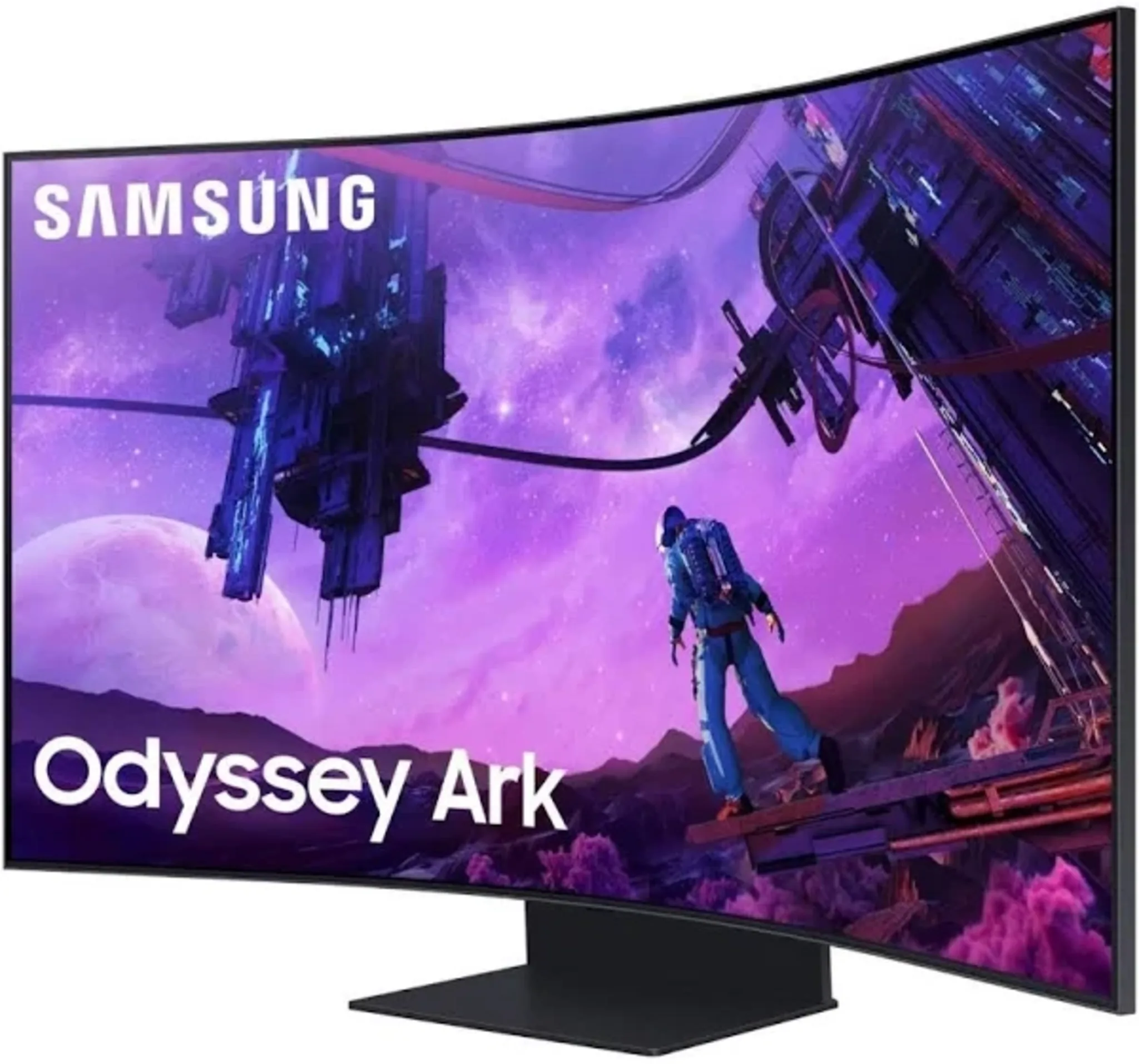 Imagen 0 de Monitor Curvo Samsung Odyssey Ark 55" UHD 3840*2160 3*HDMI 1*DP 1ms 165Hz Pivot.