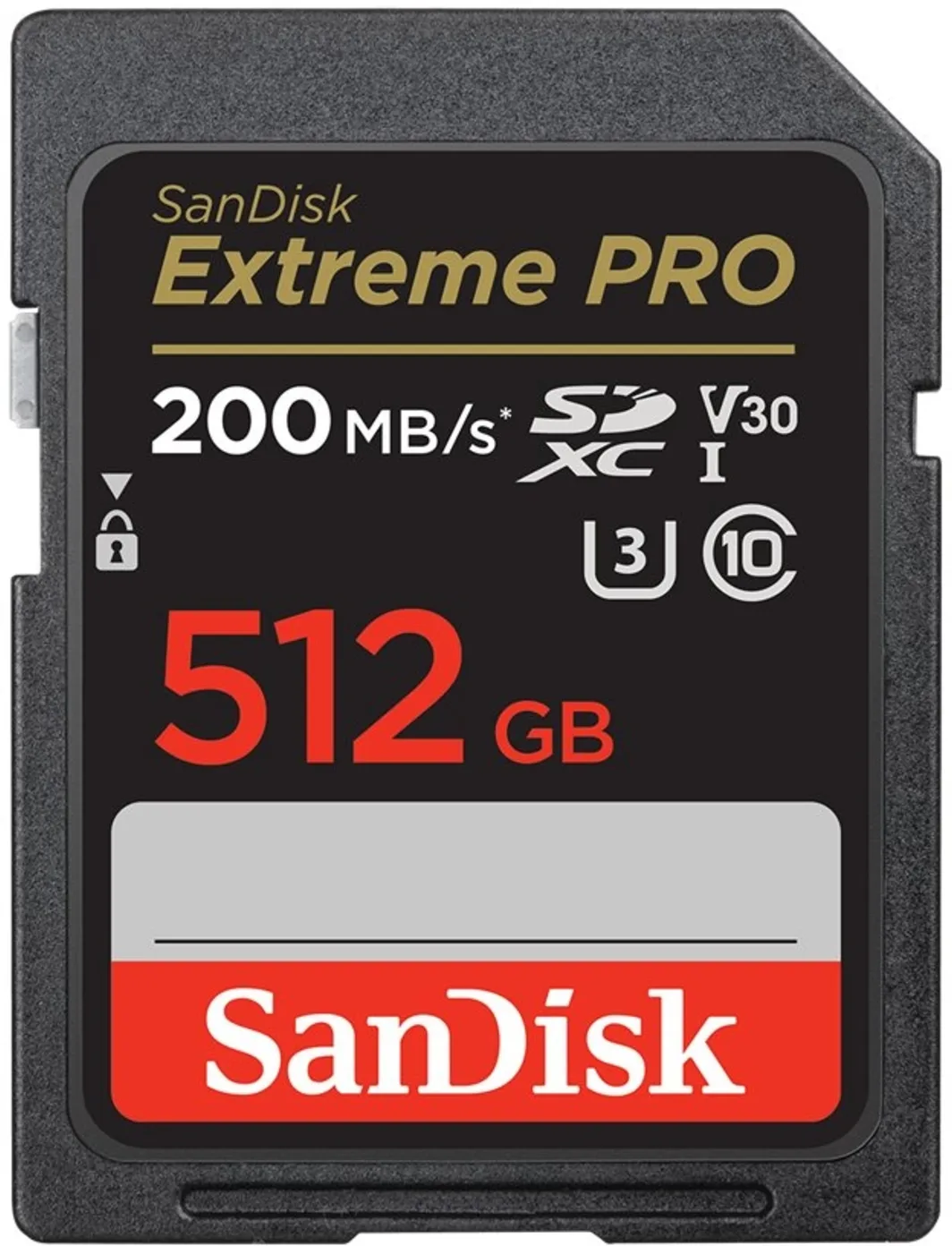 Imagen 0 de Memoria SDXC 512GB SanDisk Extreme Pro UHS-I Class V30 Lec200MB/s Esc140MB/s