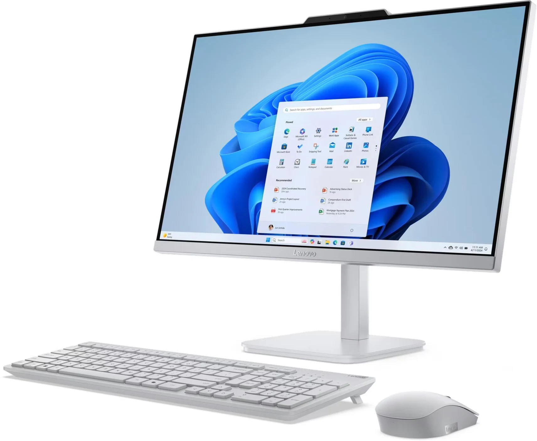 Imagen 9 de Computador Lenovo AIO A100 Intel Core I3-N305 RAM 8GB SSD 512GB 23.8" W11H