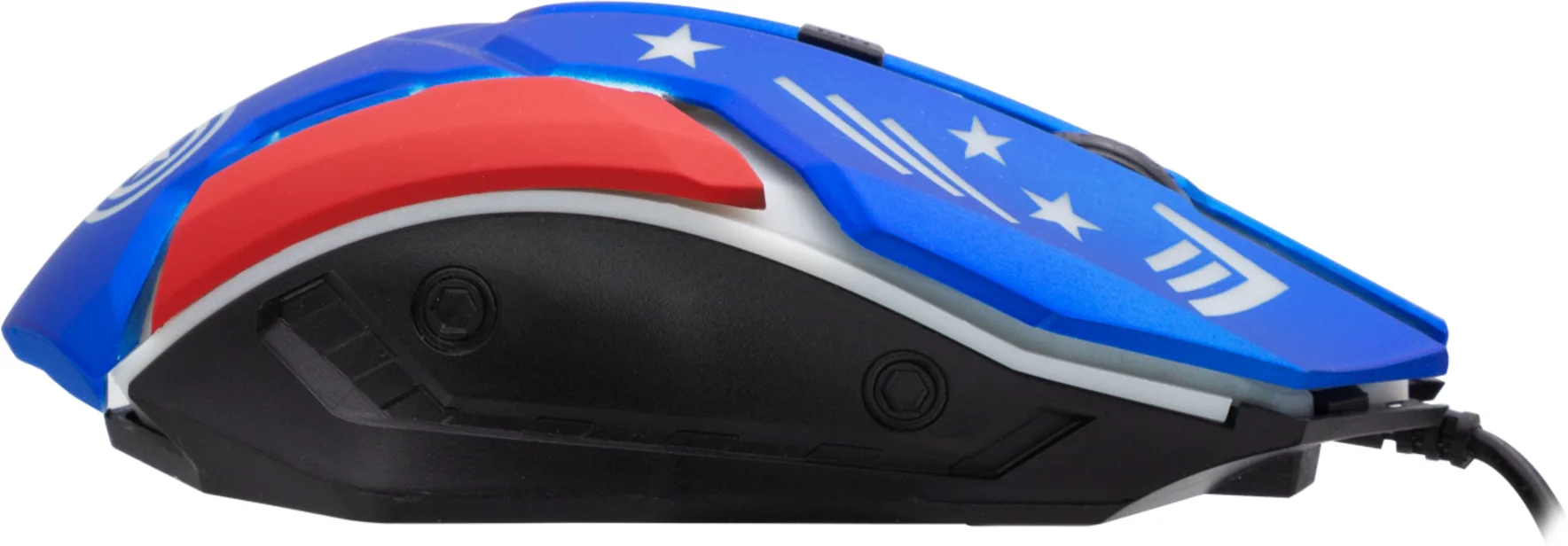 Imagen 2 de GAM745043-CAP-ESP KIT GAMER CAPITAN AMERICA 3 EN 1 TEC/MOU/A