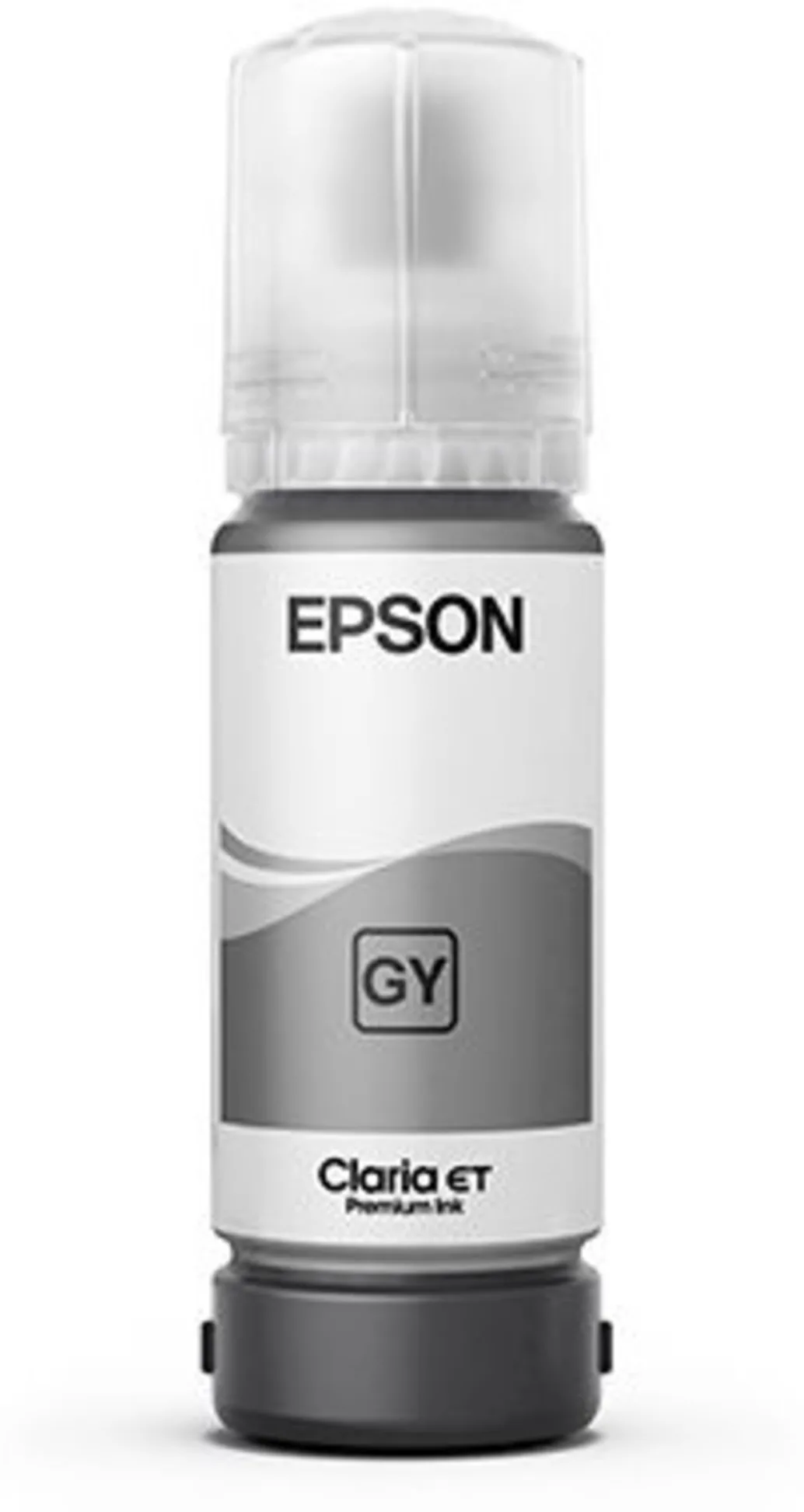 Imagen 0 de Botella de Tinta Epson T555 Gris Claro para EcoTank L8180 L8160, 7.300 Pág 70ml