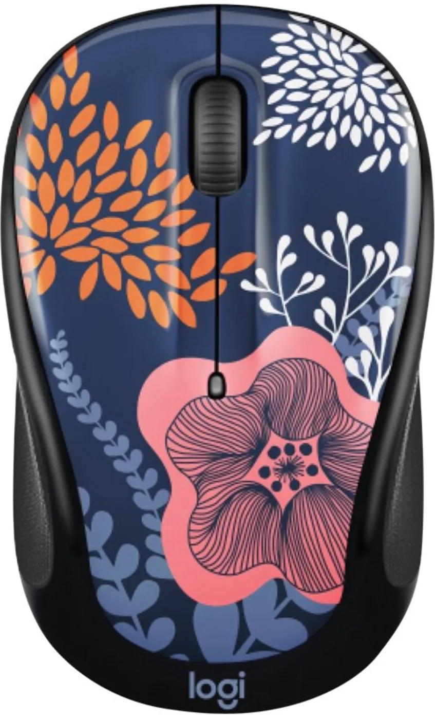 Imagen 0 de Logitech M317c Wireless Mouse Forest Floral AMR