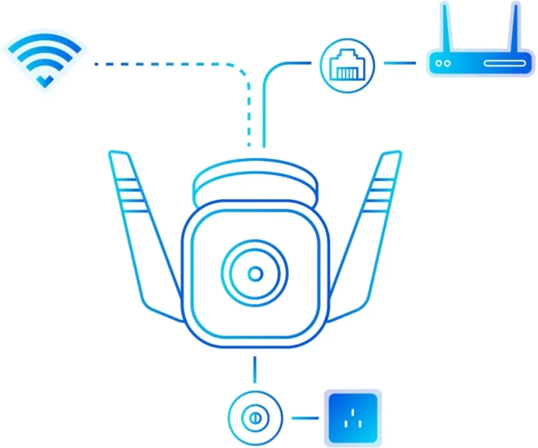 Imagen 1 de Tapo C310. Camara IP Tapo Wifi de exterior 3MP vision nocturna de 30m audio bidi