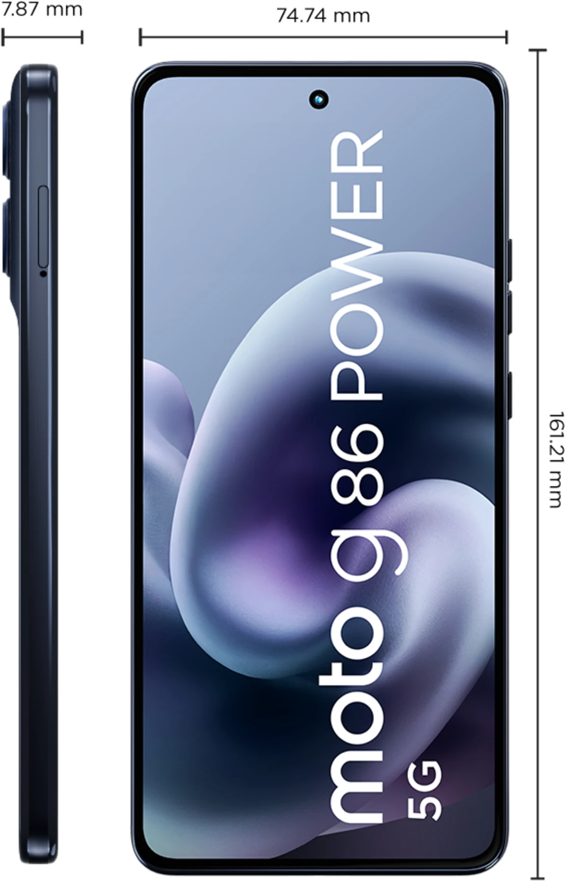 Imagen 3 de Celular Motorola Moto G86 256GB RAM 8GB 50MP 6.67' Azul