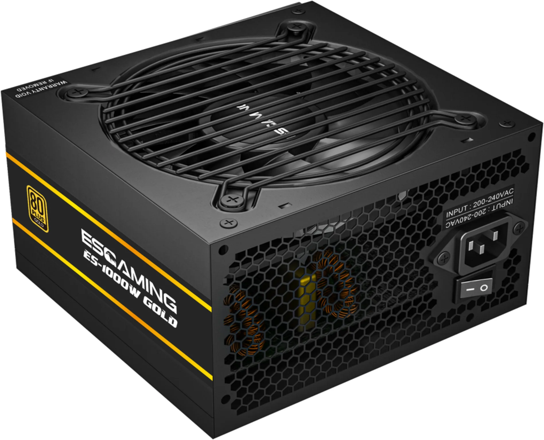 Imagen 3 de Fuente de Poder EsGaming ES-1000W GOLD, 1000W Módular 80Plus Certf Gold ATX Negr