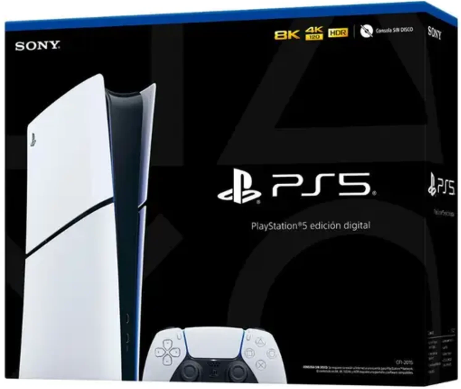 Imagen 4 de Consola Sony PlayStation 5 Slim Digital Edition SSD 1TB PS5