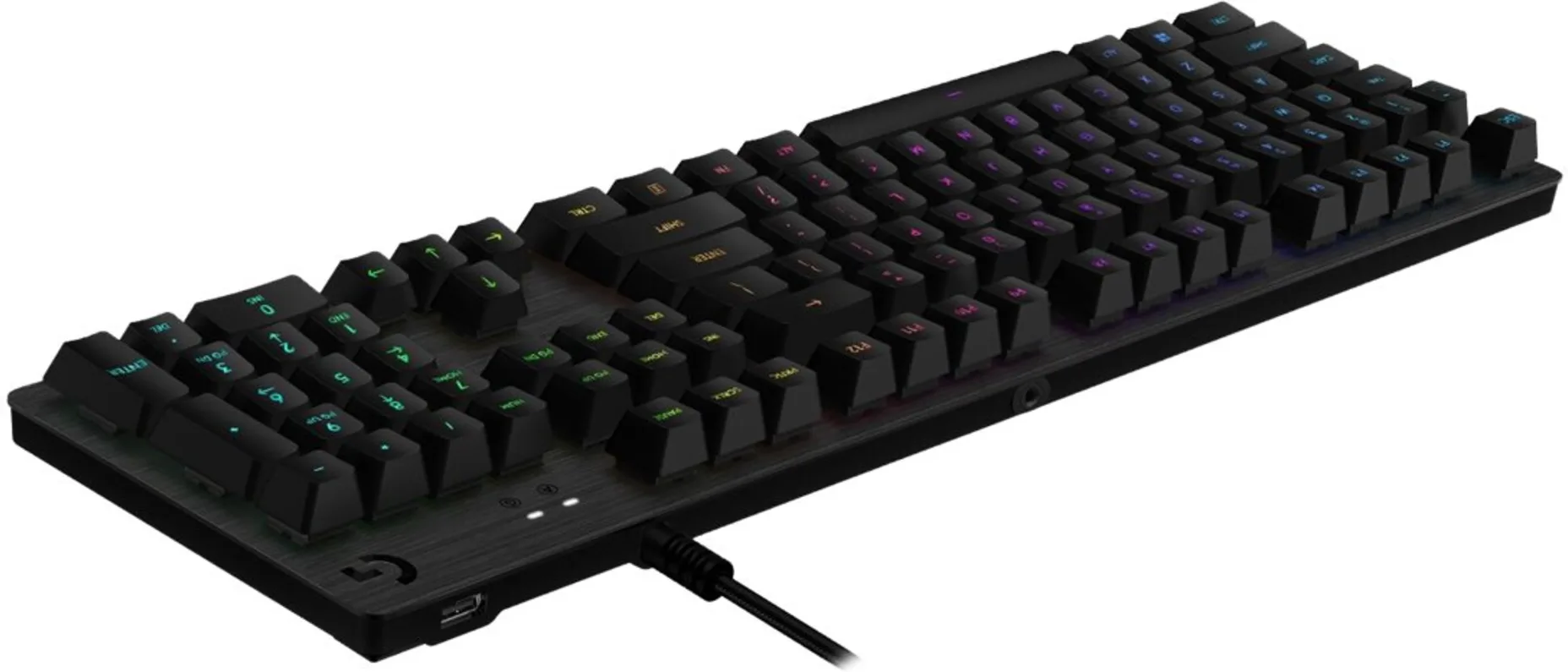Imagen 16 de Teclado Gamer Alámbrico Logitech G513 RGB GX Brown Carbon Mecánico Español 