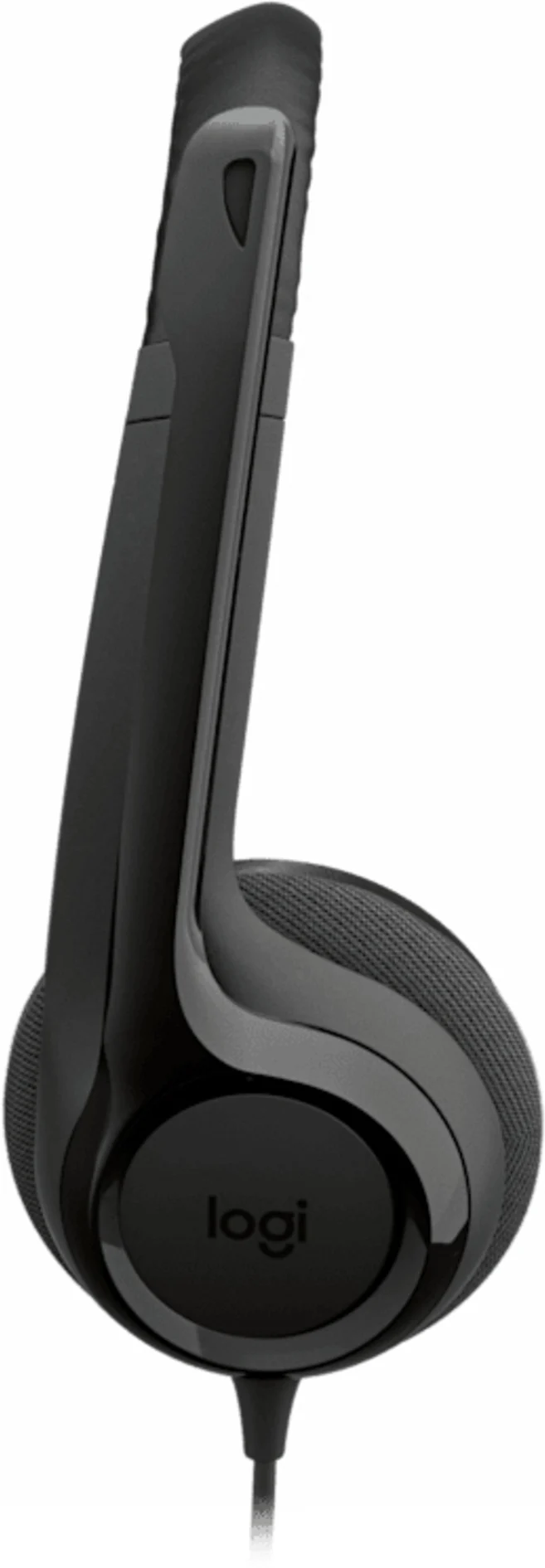 Imagen 2 de Audífonos Logitech H390 USB-C Conectividad Alámbrica con Micrófono Negro