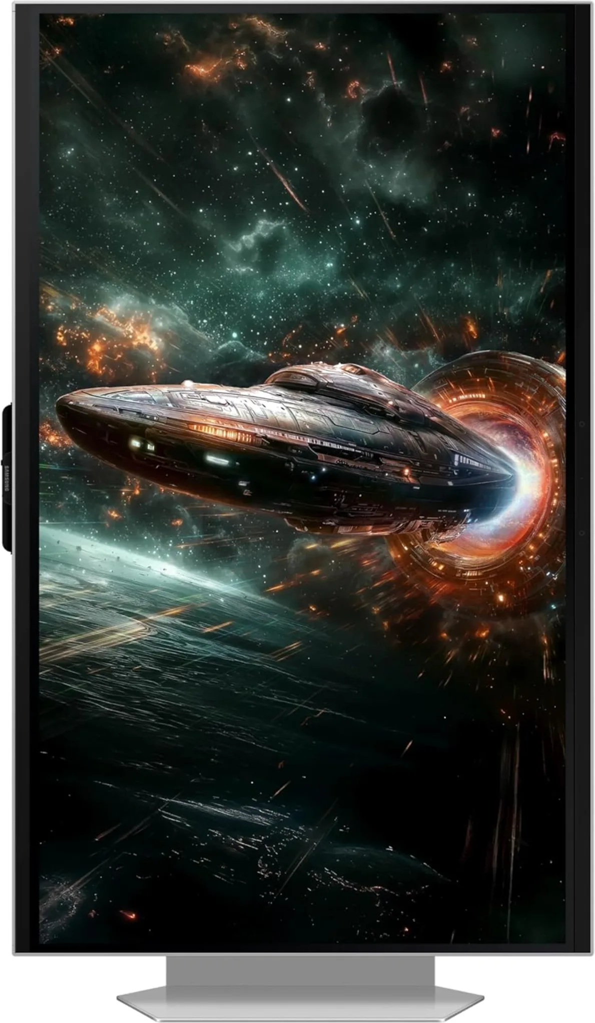 Imagen 8 de Monitor Vision 3D Gamer Samsung G90XF 27" 4K sin lentes IPS 165Hz Pivoteable