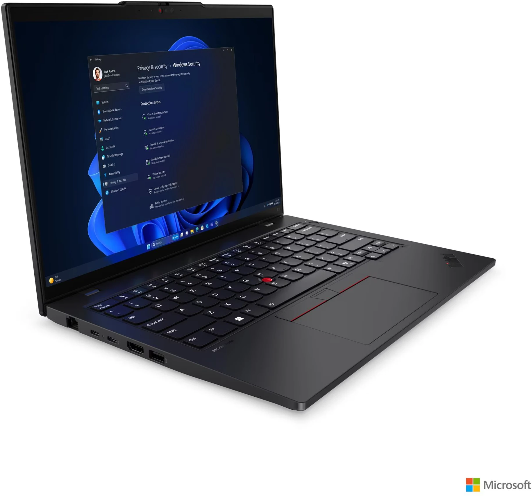 Imagen 4 de Notebook Lenovo ThinkPad L14 Gen5 Ultra 7 165U vPro 16GB 512GB 14" W11P     