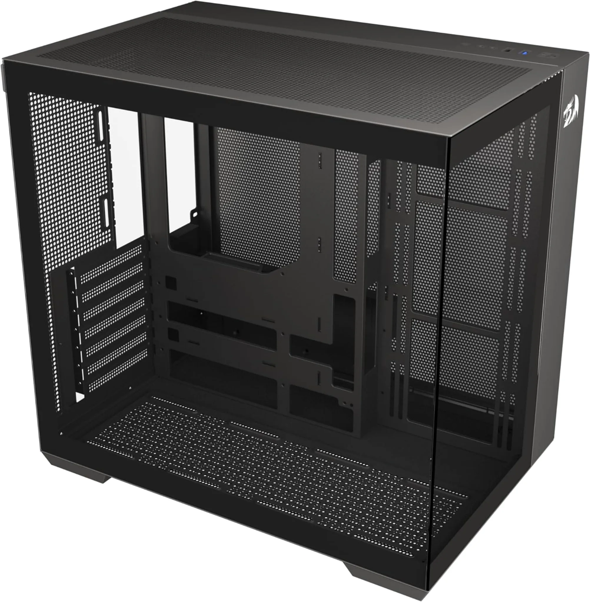 Imagen 2 de Gabinete Gamer Redragon GC-623, Mini Torre ATX Vidrio templado Negro