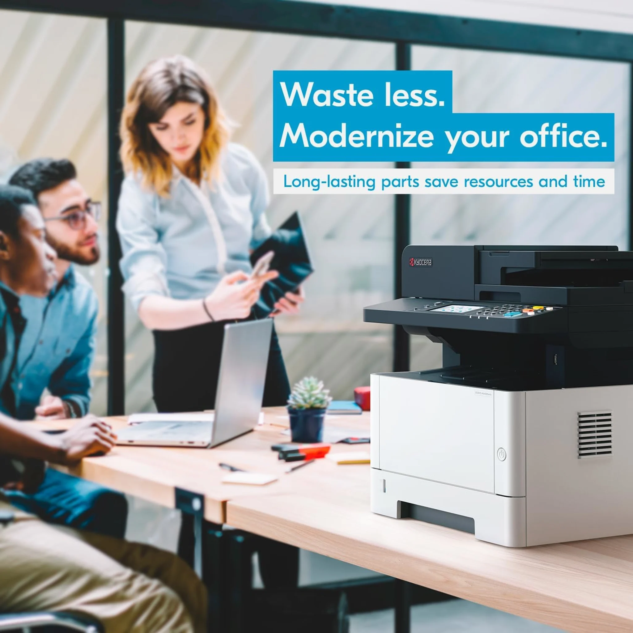 Imagen 5 de Impresora Multifunción Kyocera ECOSYS MA4000wifx Láser B/N WiFi LAN USB