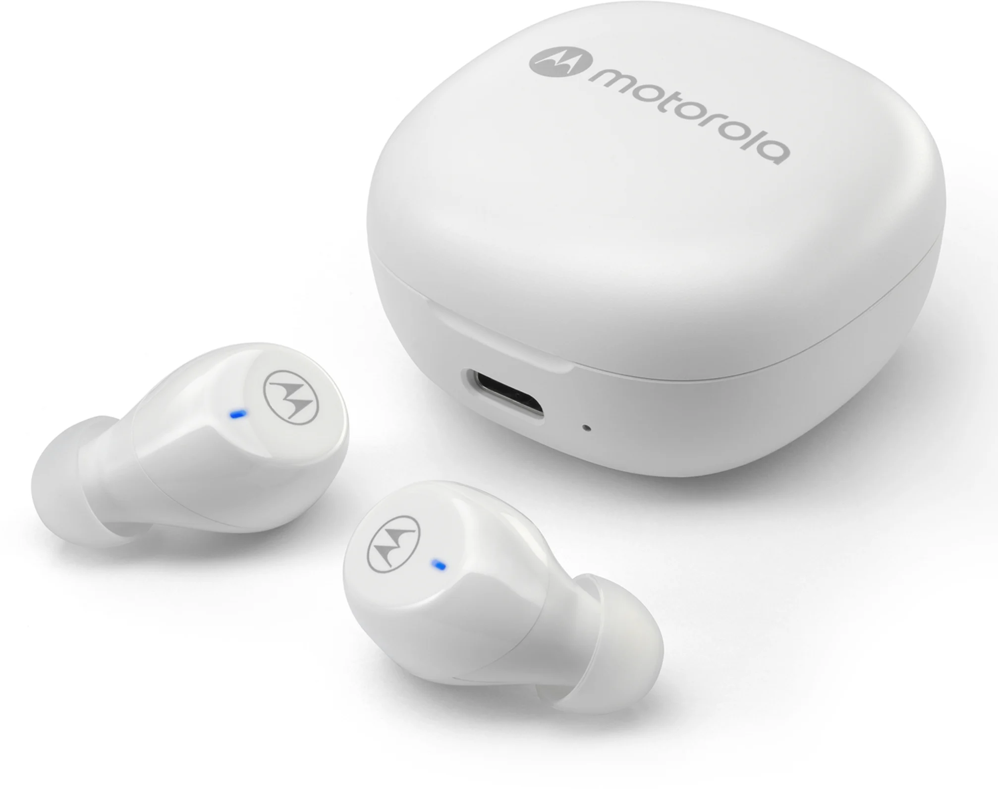 Imagen 2 de AUDIFONO MOTOROLA MOTO BUDS 105 TRUE WIRELESS BLANCO