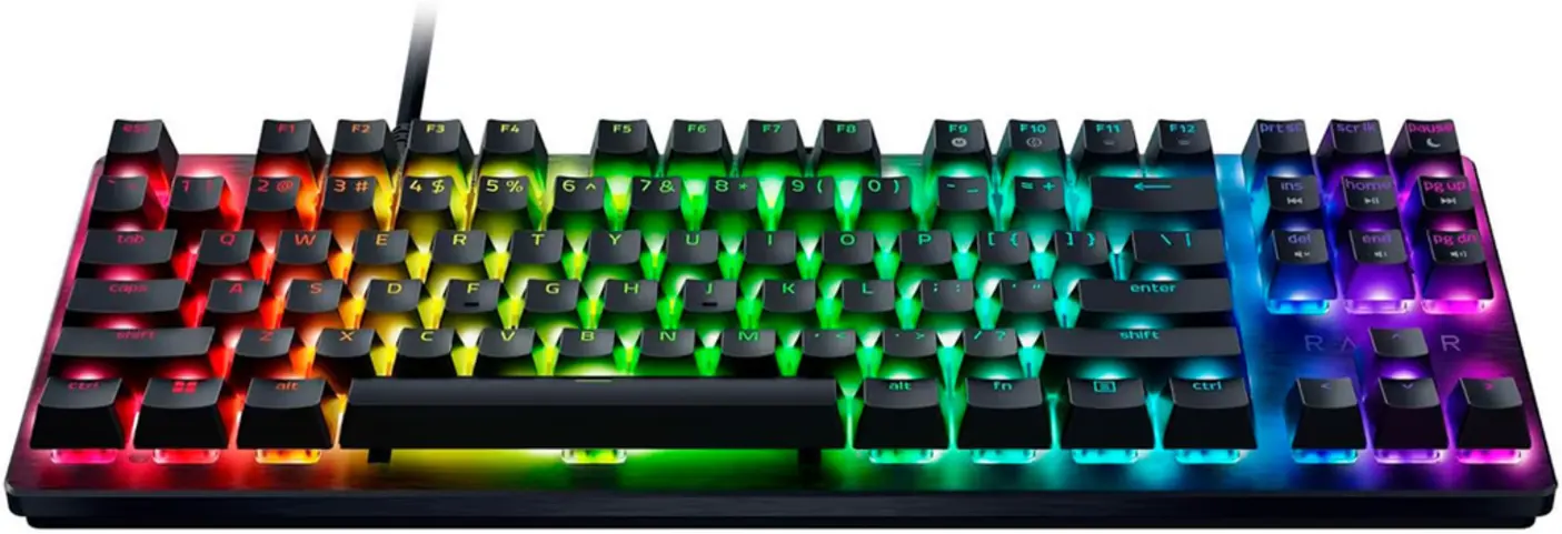 Imagen 6 de Taclado Gamer Alámbrico Razer Huntsman V3 X Tenkeyless Optic RGB, Español