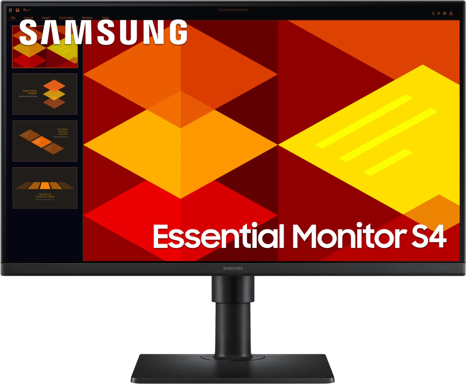 Imagen 0 de Monitor Samsung S40GD 24" FHD  IPS  DP 2*HDMI USB 100Hz 5(GTG) At. ajust Pivot 