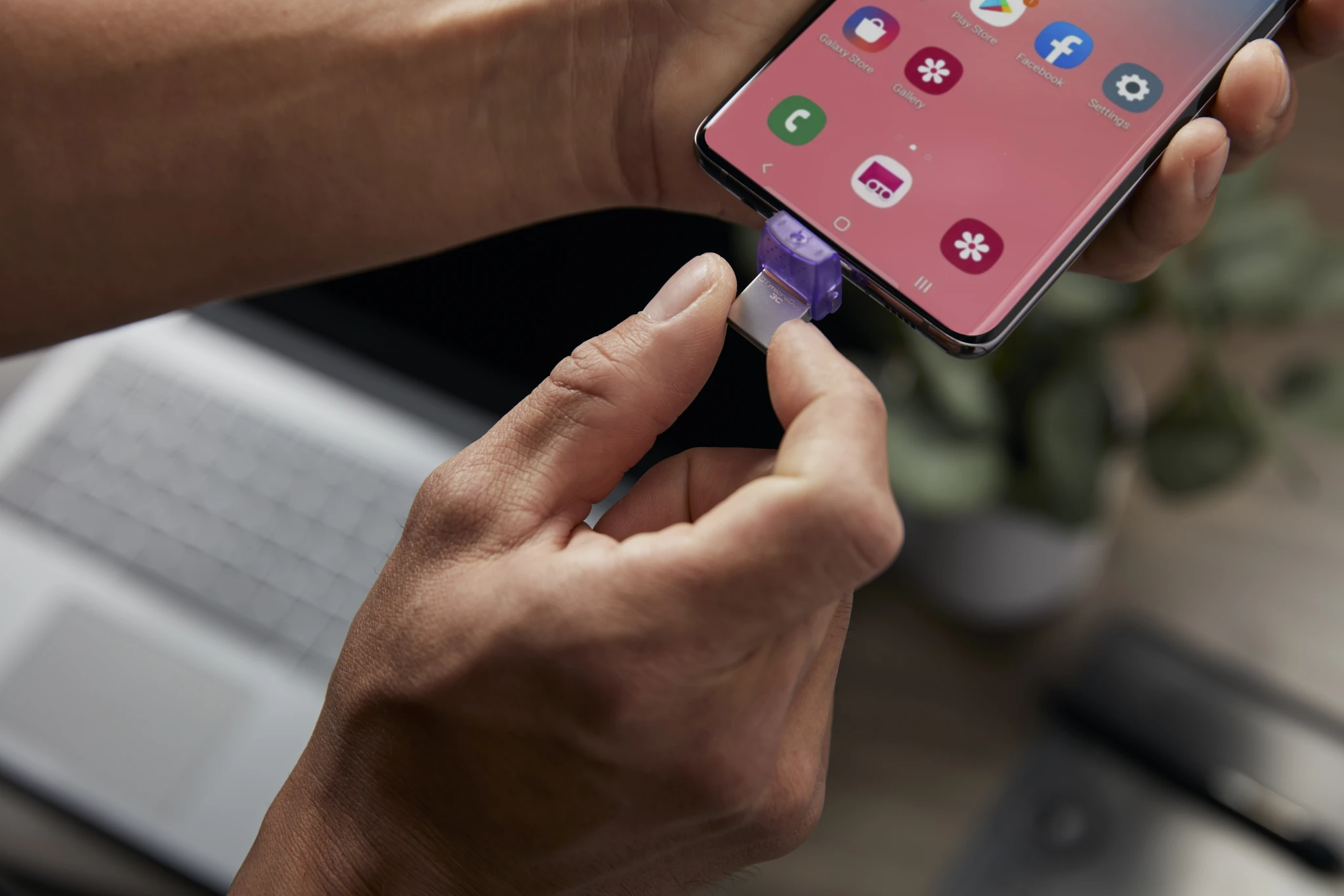 Imagen 10 de Pendrive 256GB Kingston DataTraveler microDuo 3C dual USB-A/USB-C Lec200MB/s