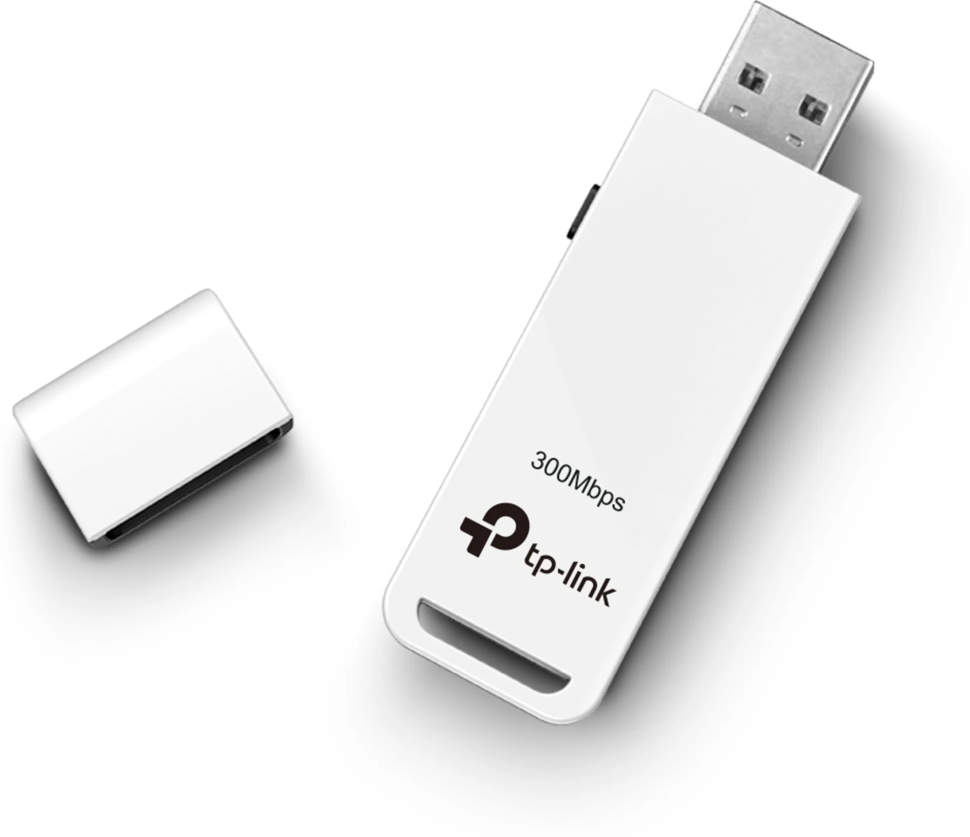 Imagen 1 de Adaptador de Red TP-Link USB WiFi N300 USB 2.0 Hasta 300 Mbps Botón WPS