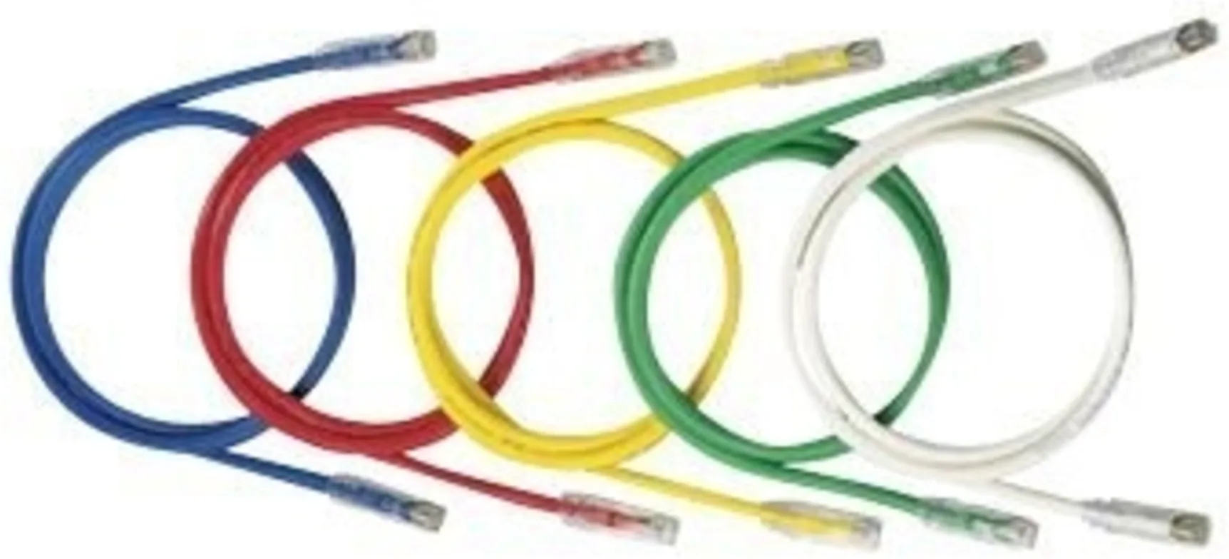 Imagen 2 de Patch cord,category 6, 3 ft.,blue UTP cable. Netkey
