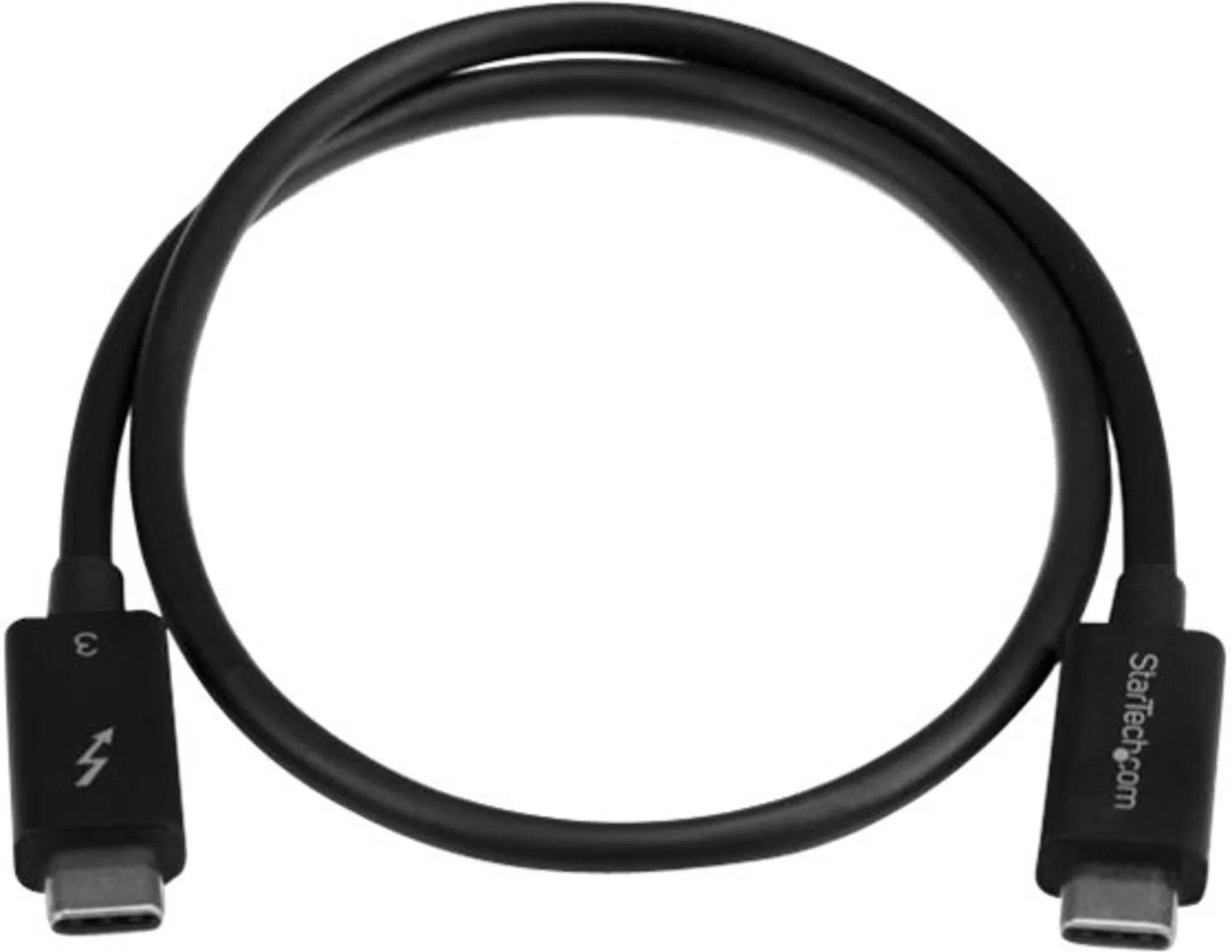 Imagen 5 de Cable Thunderbolt 3 USB-C M/M 40Gbps 0.5mts Color Negro - StarTech