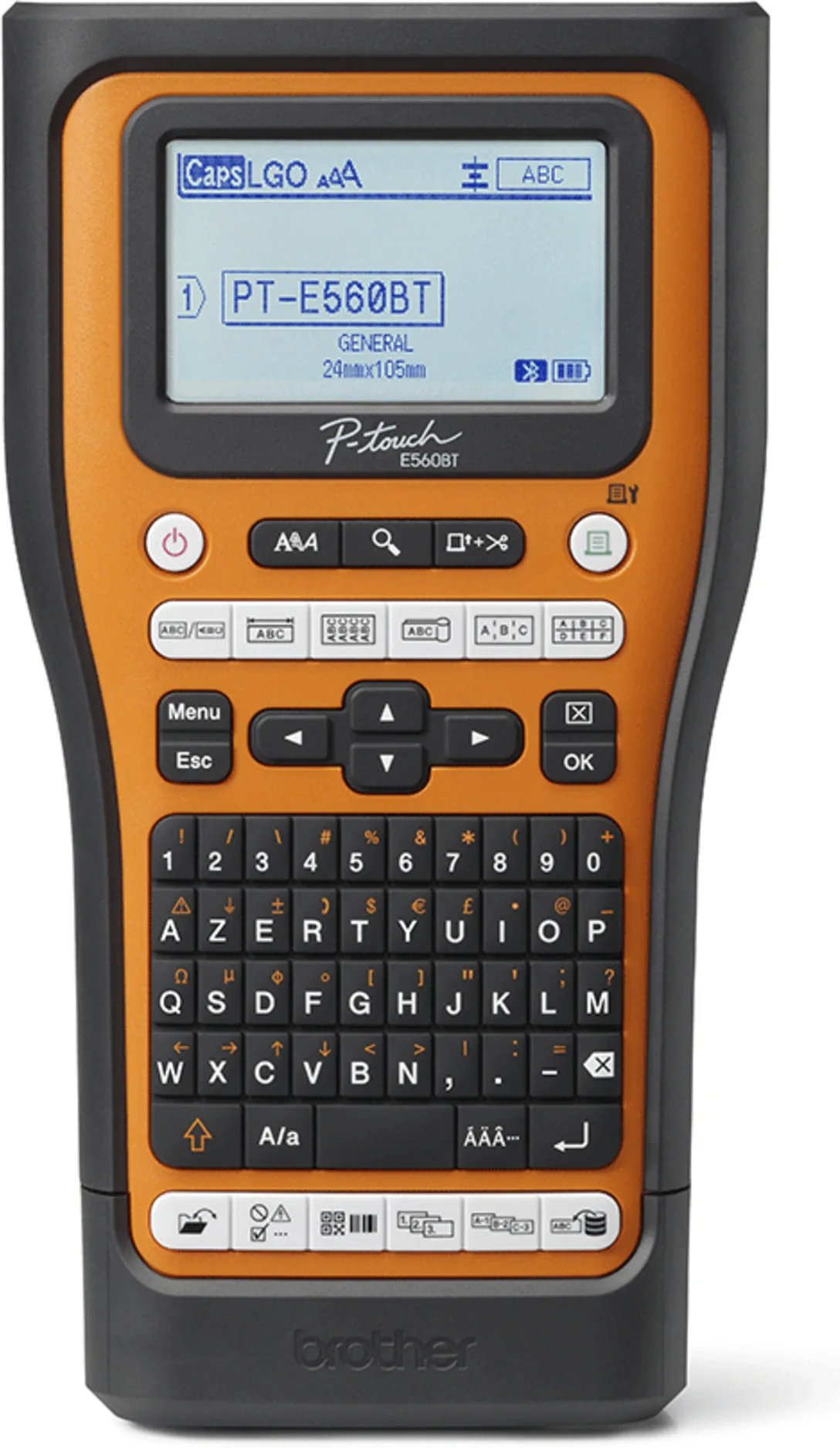 Imagen 0 de Rotuladora Industrial Brother PT-E560BTVP, 18/24mm 30mm/s Bluetooth USB-C