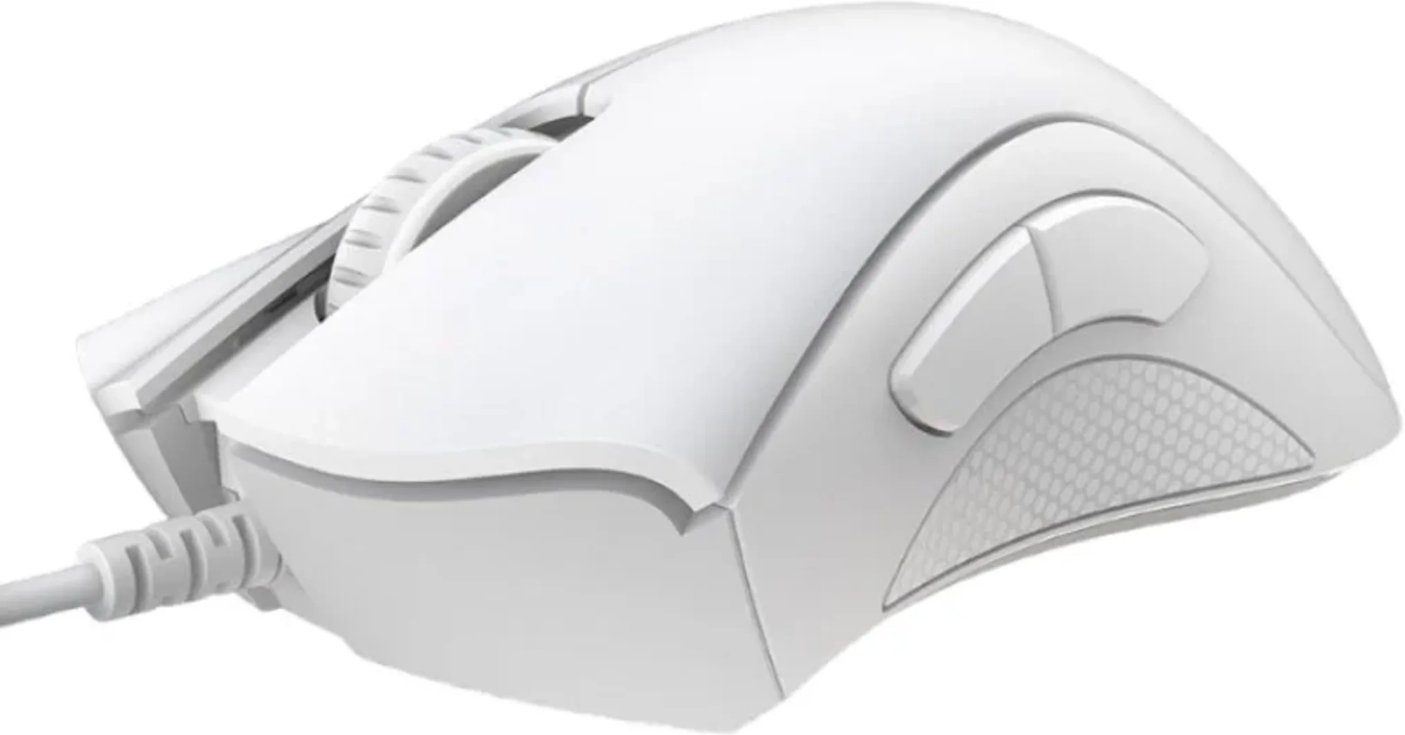 Imagen 2 de Mouse Gamer Alámbrico Razer DeathAdder Essential Ergo Óptico 6400DPI 5Btns White