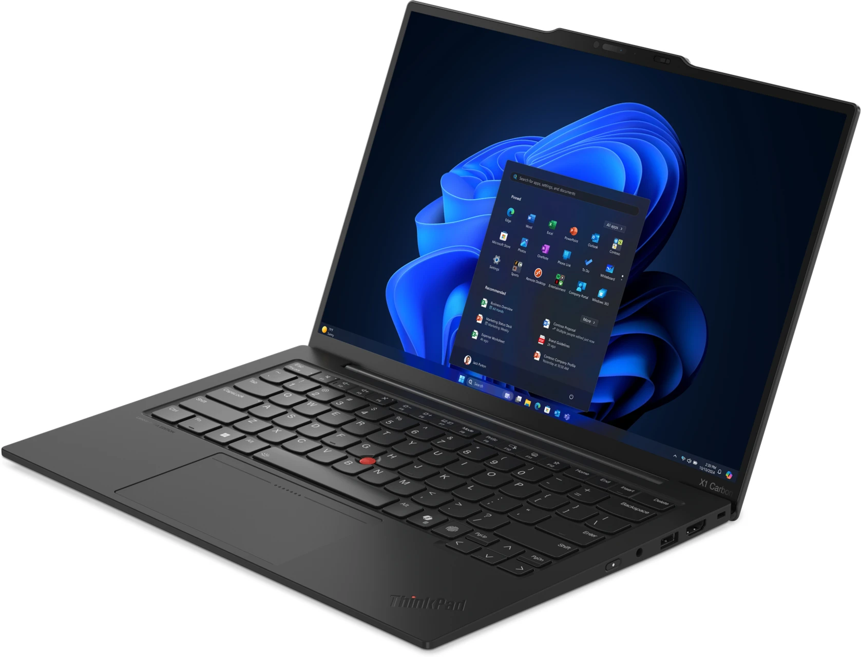 Imagen 1 de Notebook Lenovo ThinkPad X1 Carbon Gen13 Ultra 7 255U 32GB 1TB 14" W11P