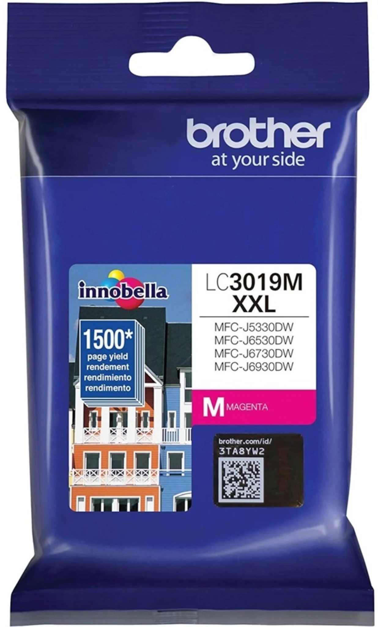Imagen 3 de Cartridge Brother LC3019M Magenta Alto Rendimiento MFC J5330 J6530 J6930 1500Pág