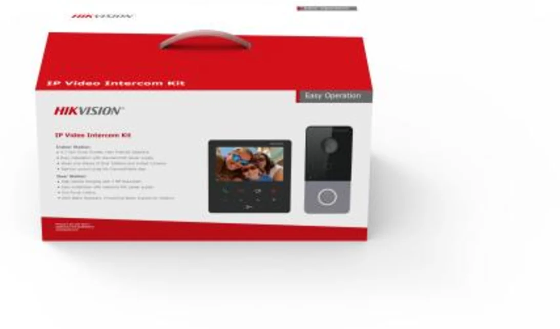 Imagen 0 de Kit Video Portero IP Hikvision incluye DS-KV6113-PE1 + DS-KV6113-PE1