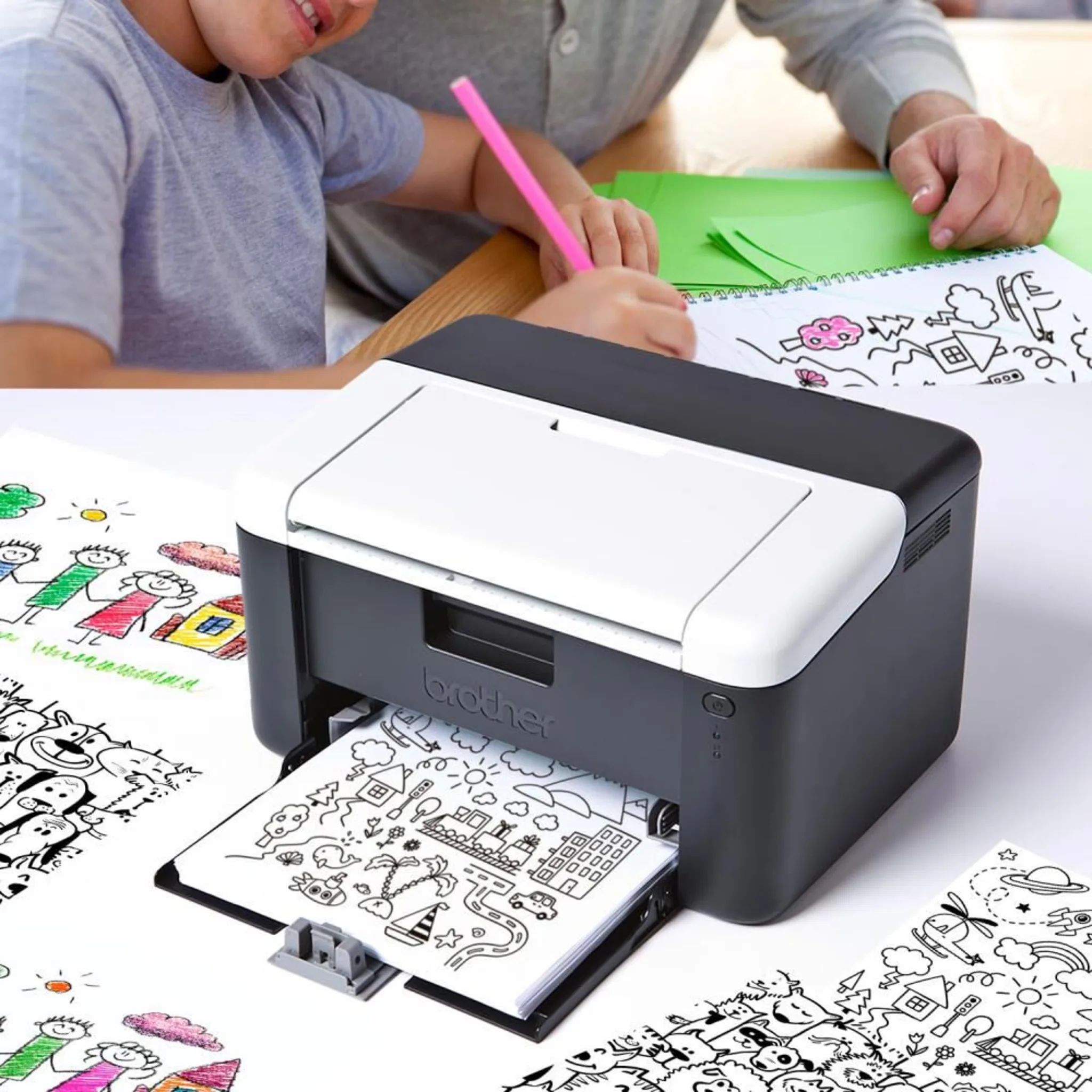 Imagen 5 de Impresora Brother HL-1202 Laser Monocromática 2400*600dpi 21ppm USB 2.0