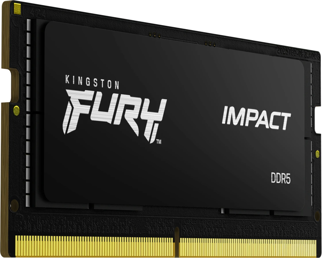Imagen 2 de Memoria RAM 32GB DDR5 5600MHz SO-DIMM CL40 Non-ECC 1.1v 262p Kingston FURYImpact