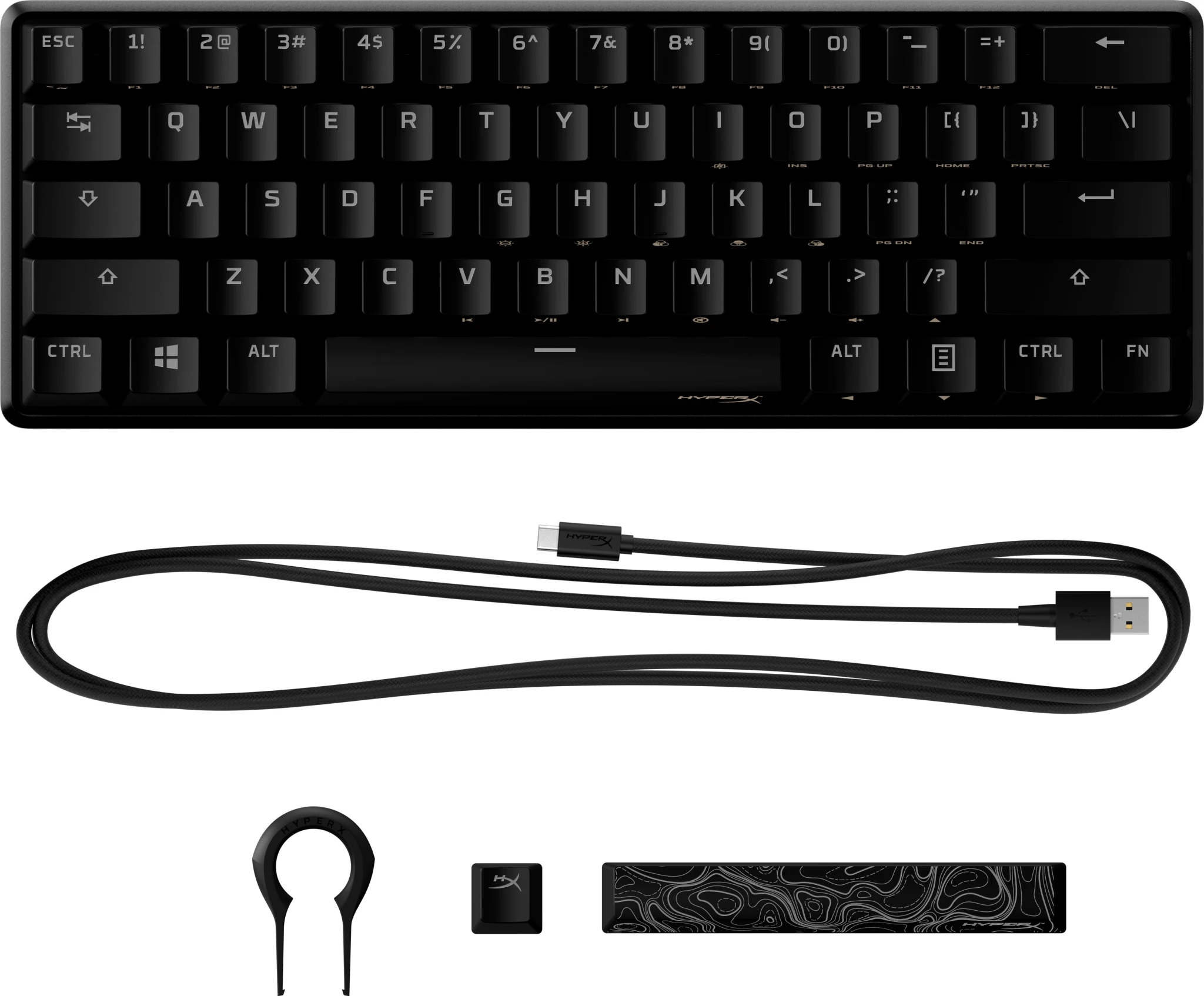 Imagen 5 de HyperX Keyboard Alloy Origins 60 HX Red