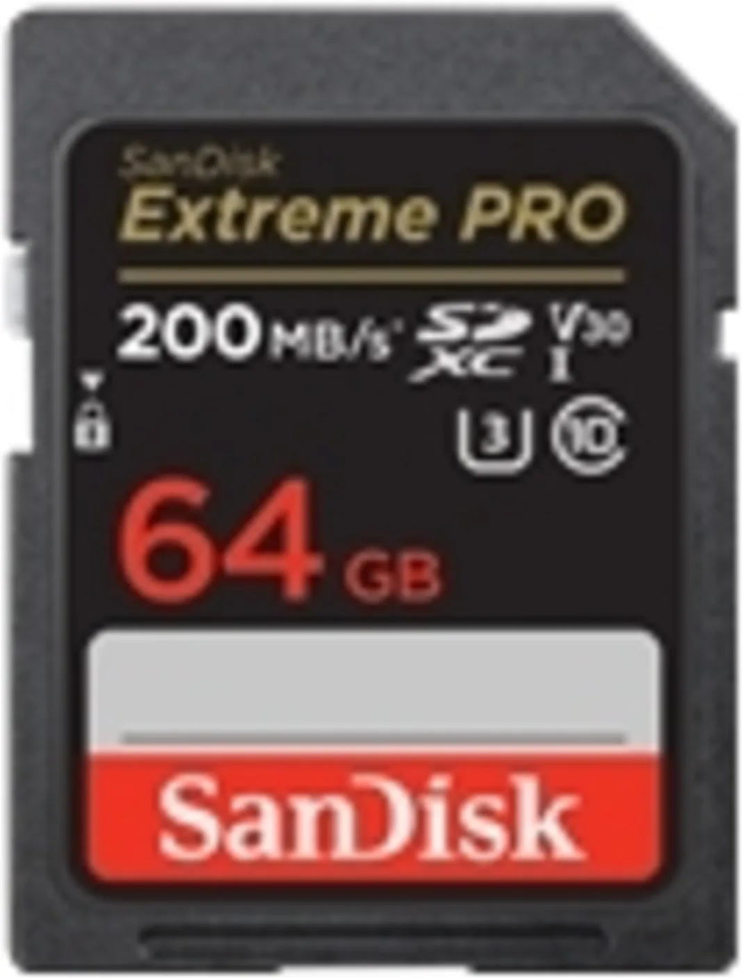 Imagen 1 de Memoria SDXC 64GB SanDiskExtreme PRO UHS-I C10U3V30 Lec 200MB/s Esc 90MB/s