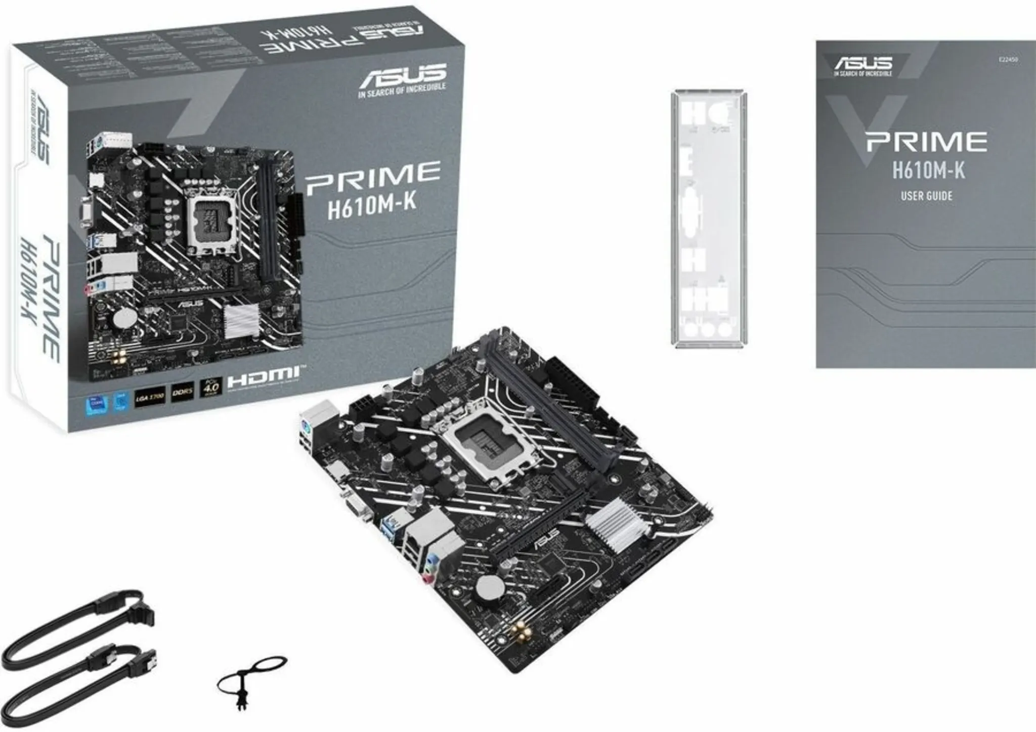 Imagen 3 de Tarjeta Madre Asus PRIME H610M-K LGA1700 13°G 2*DDR5 M.2 HDMI VGA PS/2 USB3.2