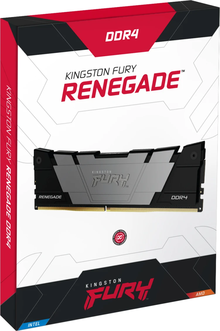 Imagen 3 de Memoria RAM 16GB3600MHz DDR4 CL16DIMM1Gx8 FURY Renegade Black