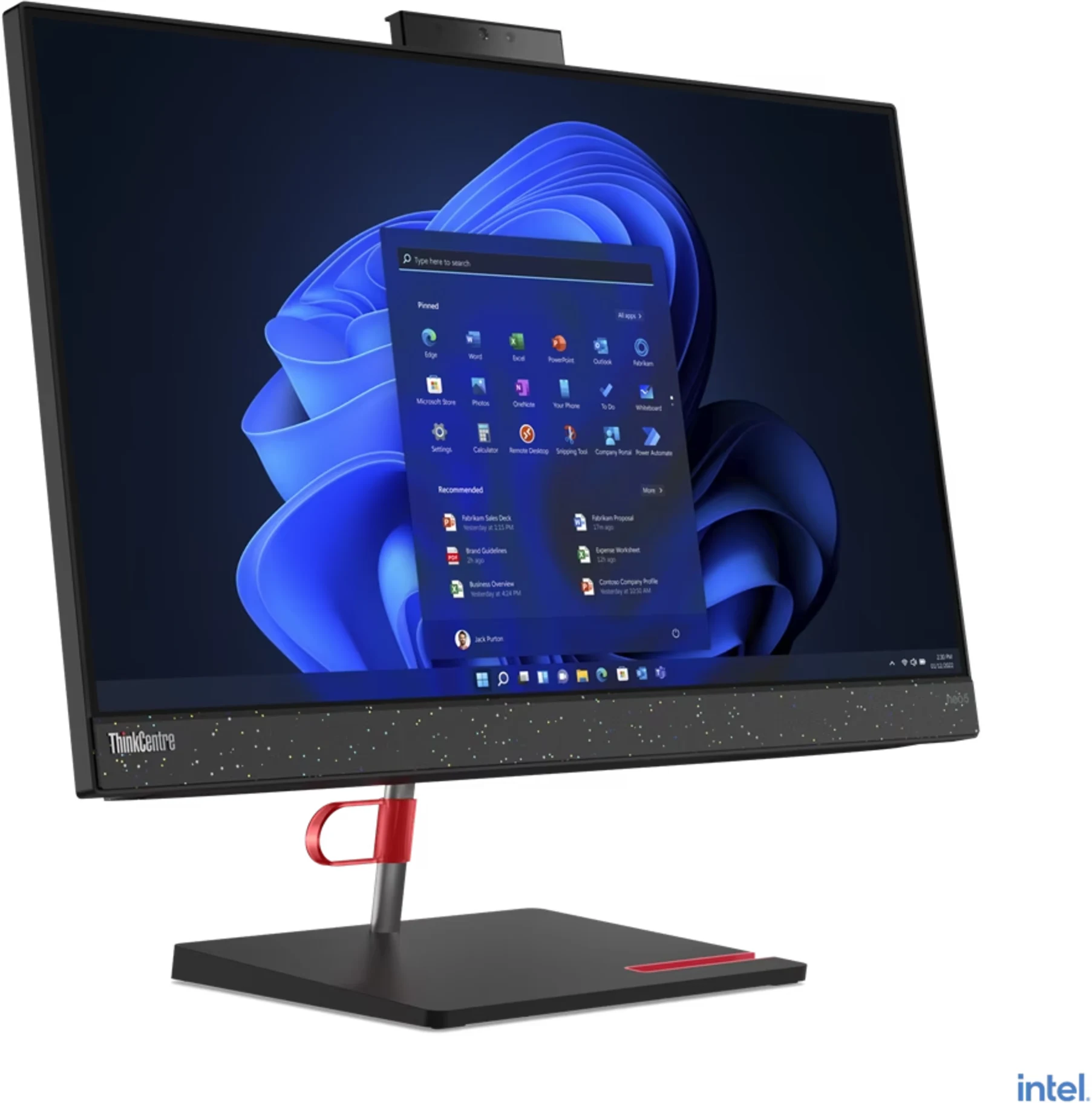 Imagen 2 de Computador Lenovo AIO ThinkCentre Neo50a 24Gen3 I5-12450H RAM16GB 512GB 23.8W11P (Reacondicionado)