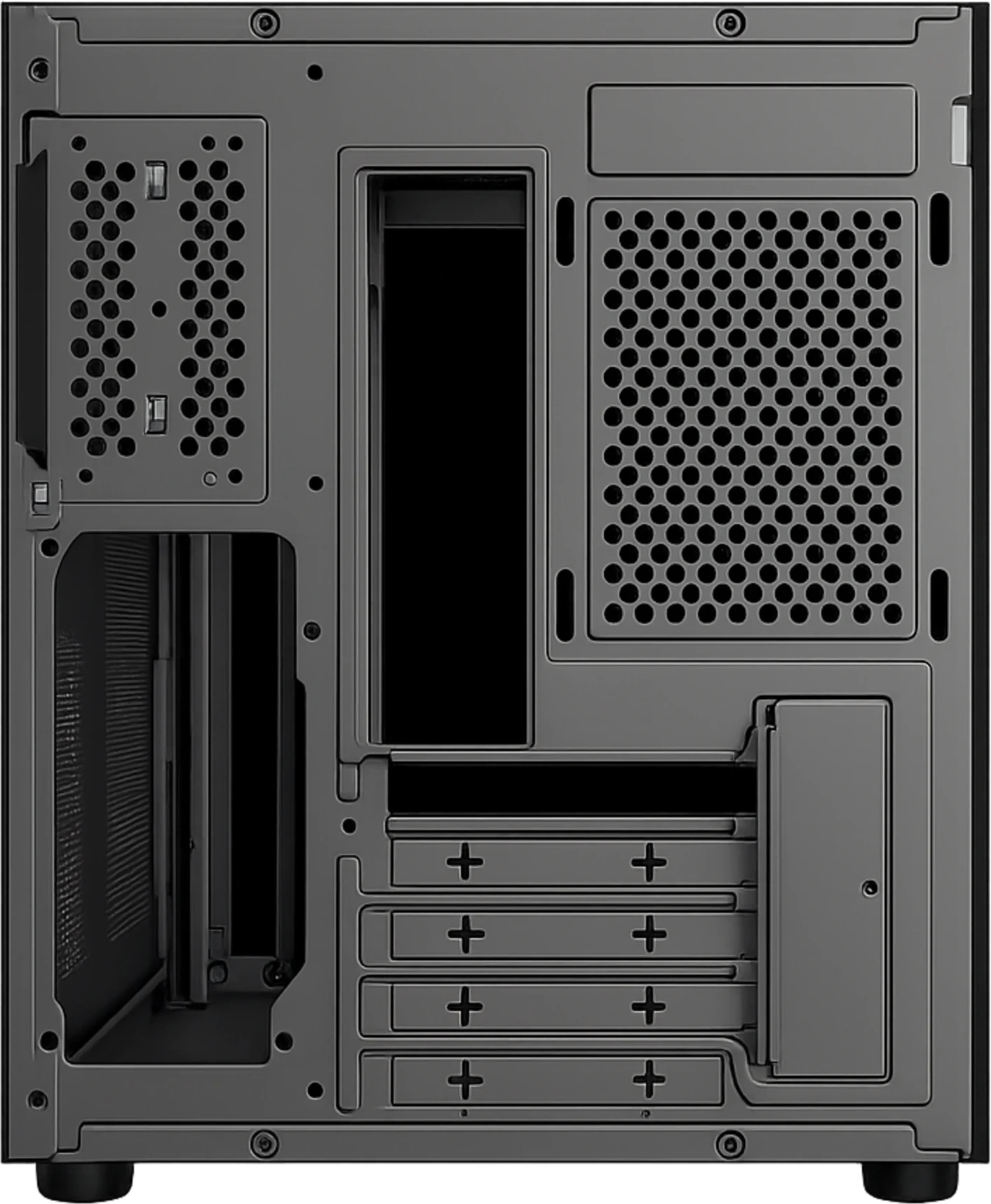 Imagen 4 de Gabinete Gamer REBEL 270deg | Micro ATX / ITX | 5 ARGB | Controladora + Control 