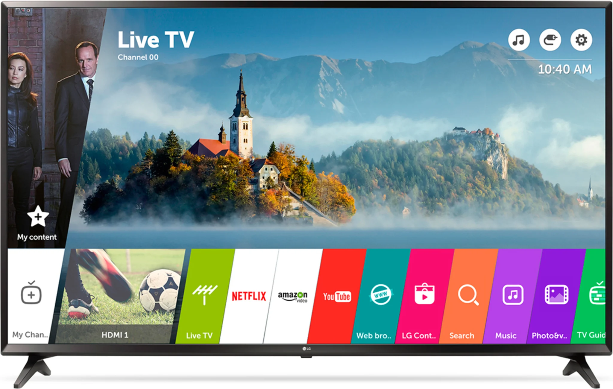 Imagen 0 de Televisor LG 43" SMART TV  4K UHD  3840*2160 IPS Wifi