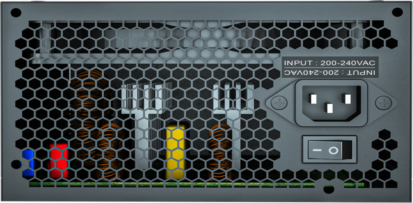 Imagen 5 de FUENTE PODER 650W/80 PLUS BRONZE CERTIFICADA ES-RGB650W ESGAMING