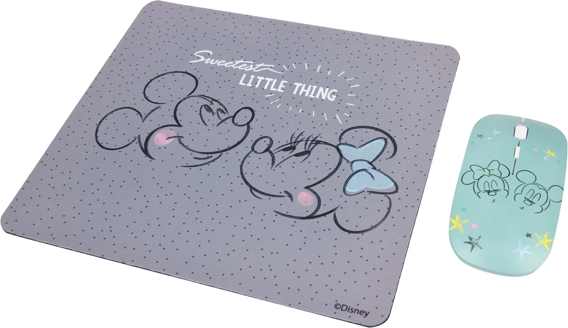 Imagen 3 de 76411N-NOC KIT MOUSE INALAMBRICO Y MOUSE PAD MICKEY 2