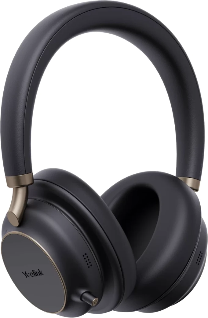 Imagen 0 de Cintillo Bluetooth binaural color negro , con cancelacion de ruido activa, puerto de carga USB A