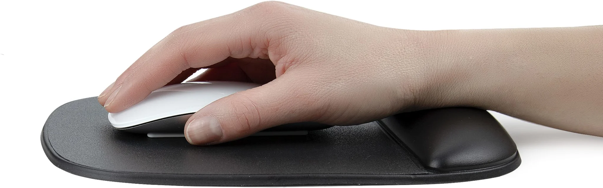 Imagen 3 de Mouse Pad StarTech, Ergonómica Reposamuñecas Gel 17*18*2cm Antideslizante Negro