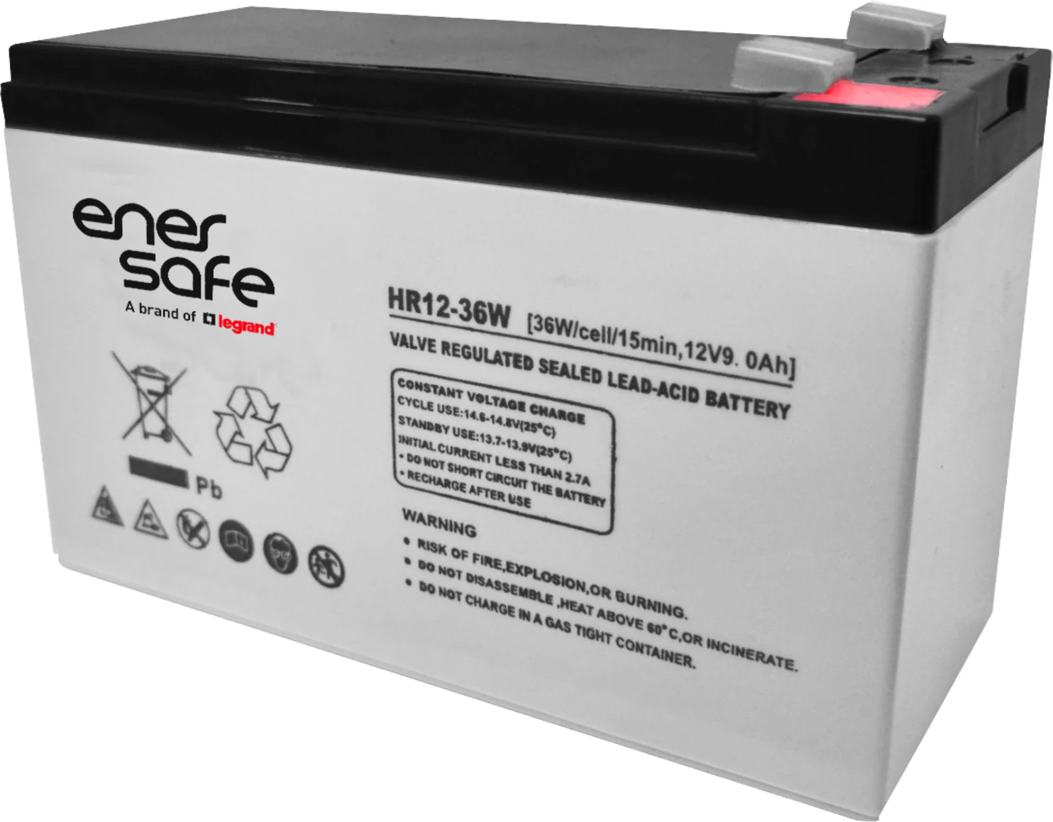Imagen 0 de Batería Enersafe 12V 9AH HR9-12 36 (F2)