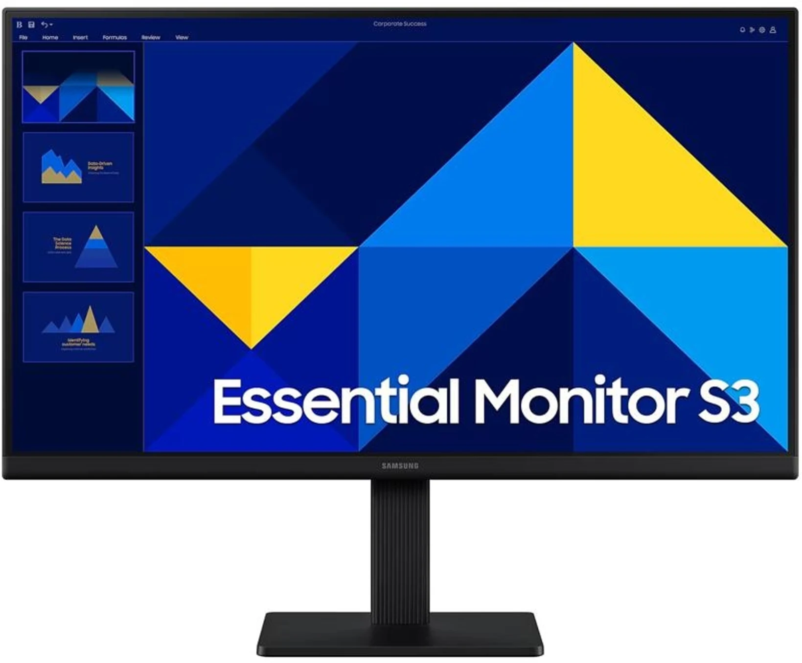 Imagen 0 de Monitor Samsung Essential S30GD 22" FHD 1920*1080 IPS VGA HDMI 100Hz 5 (GTG)