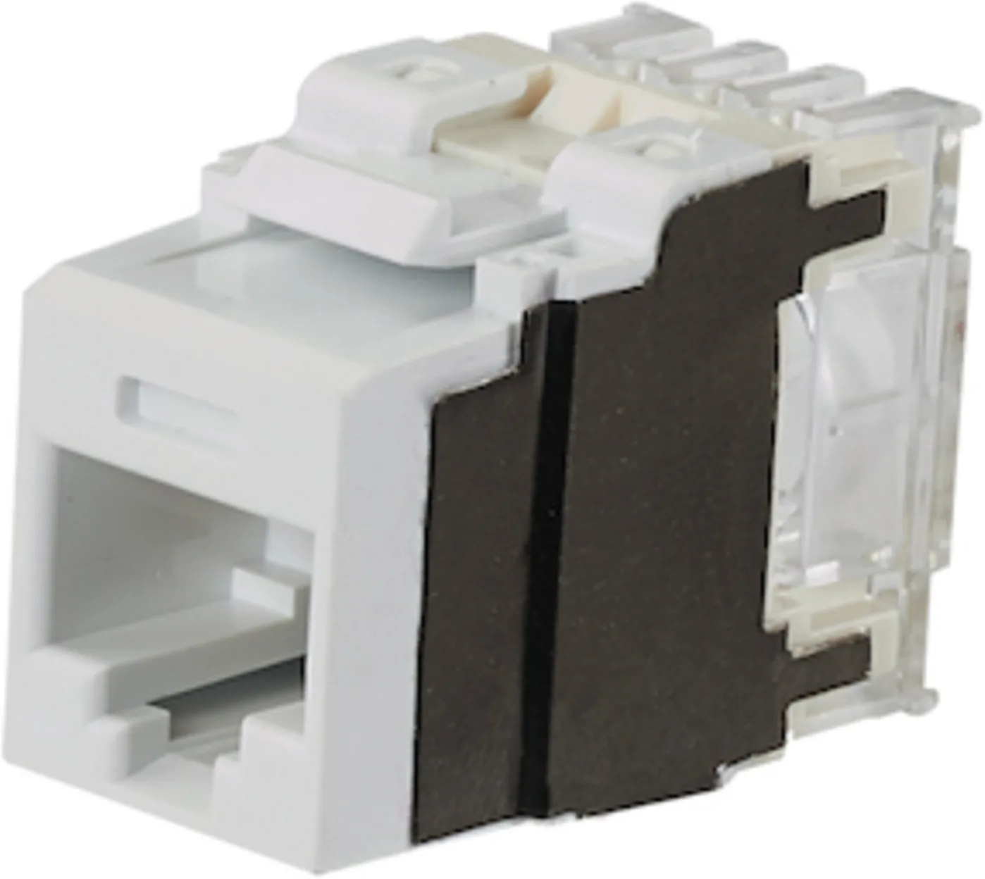 Imagen 0 de Panduit NetKey Category 6A Punchdown Jack Module - Modular insert - RJ-45 - white