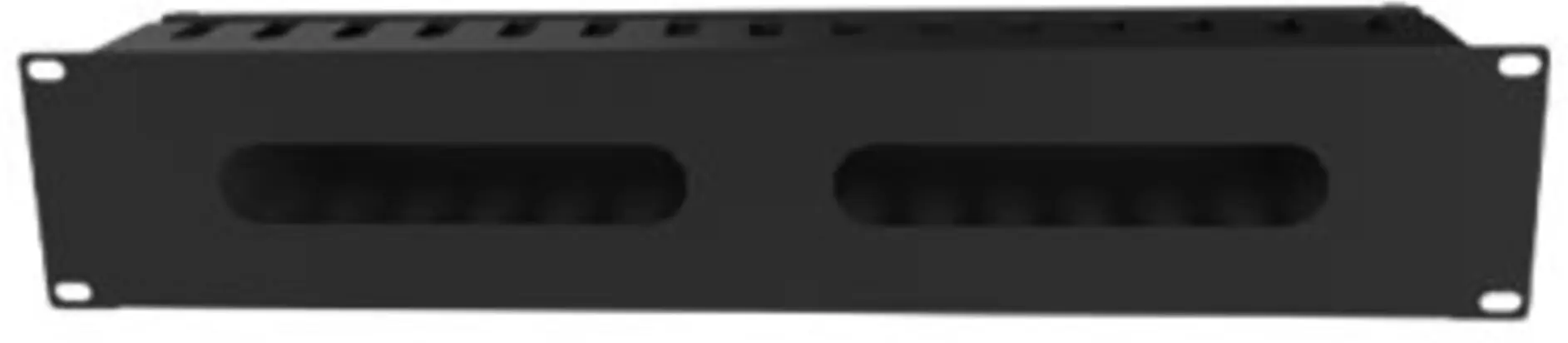Imagen 7 de Organizador de Cables Nexxt Solutions NPM-DH2UB, Horizontal 2U, 19", Negro