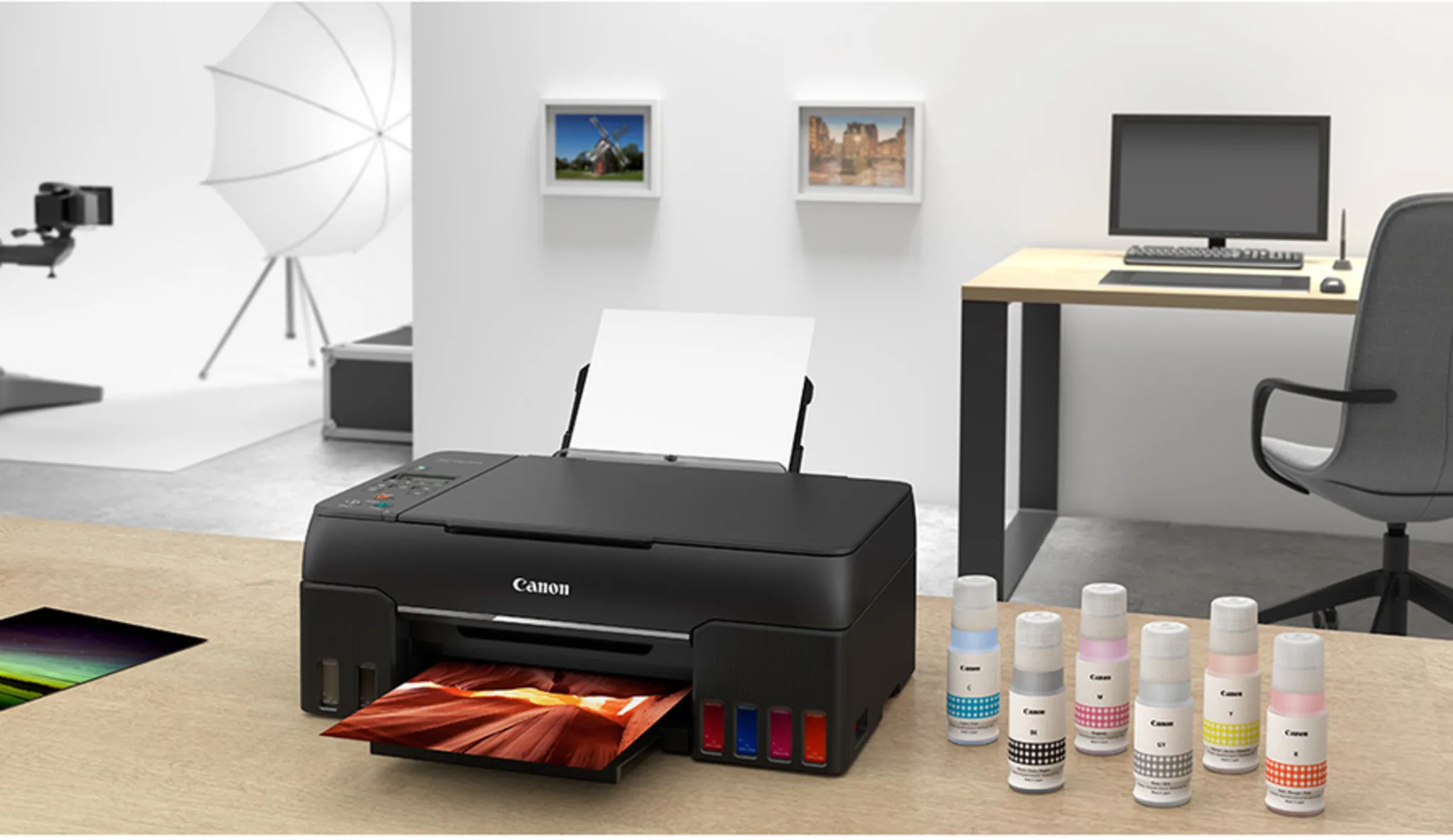 Imagen 10 de Impresora Multifunción Canon PIXMA G610 Fotográfica 1200ppp WiFi USB