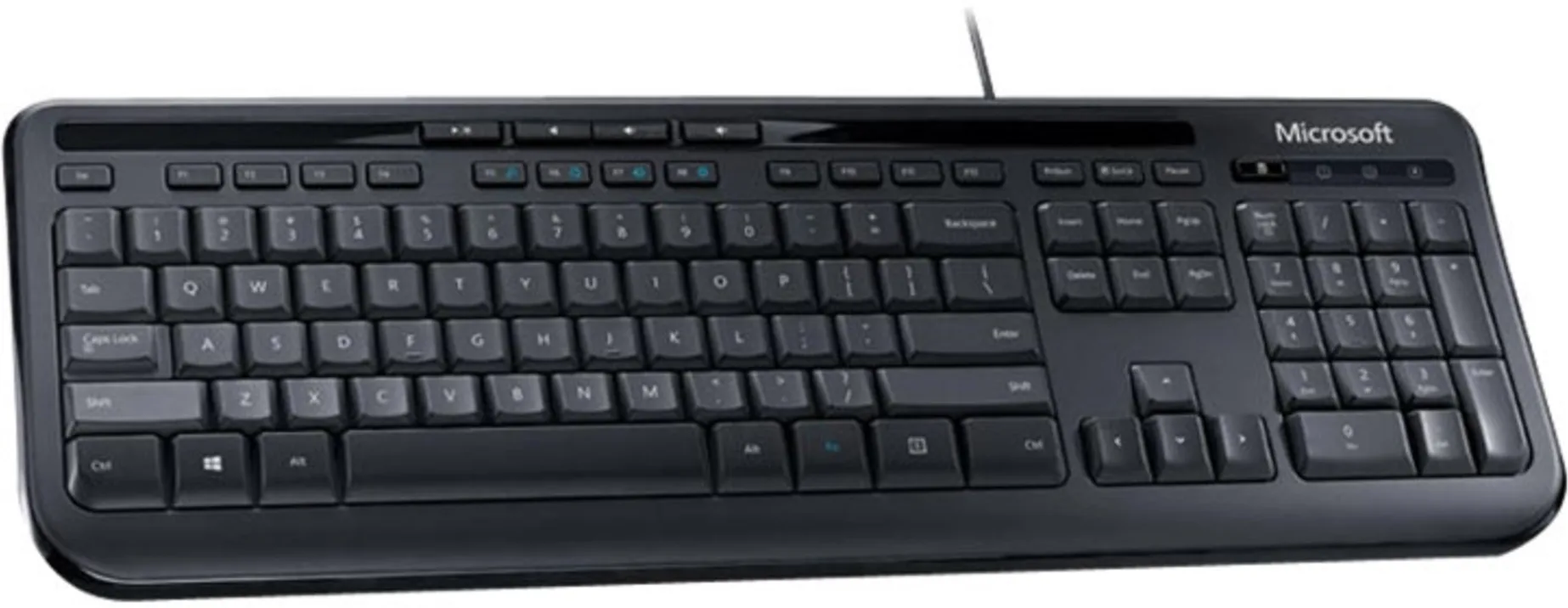 Imagen 5 de Teclado Alámbrico Microsoft 600 Conexión USB Color Negro Compatible XBOX