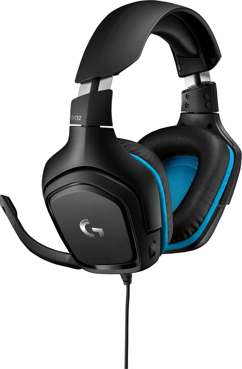 Imagen 1 de Cintillo Multimedia Logitech Gaming G432 alambrico sonido 7.1 20Hz-20kHz