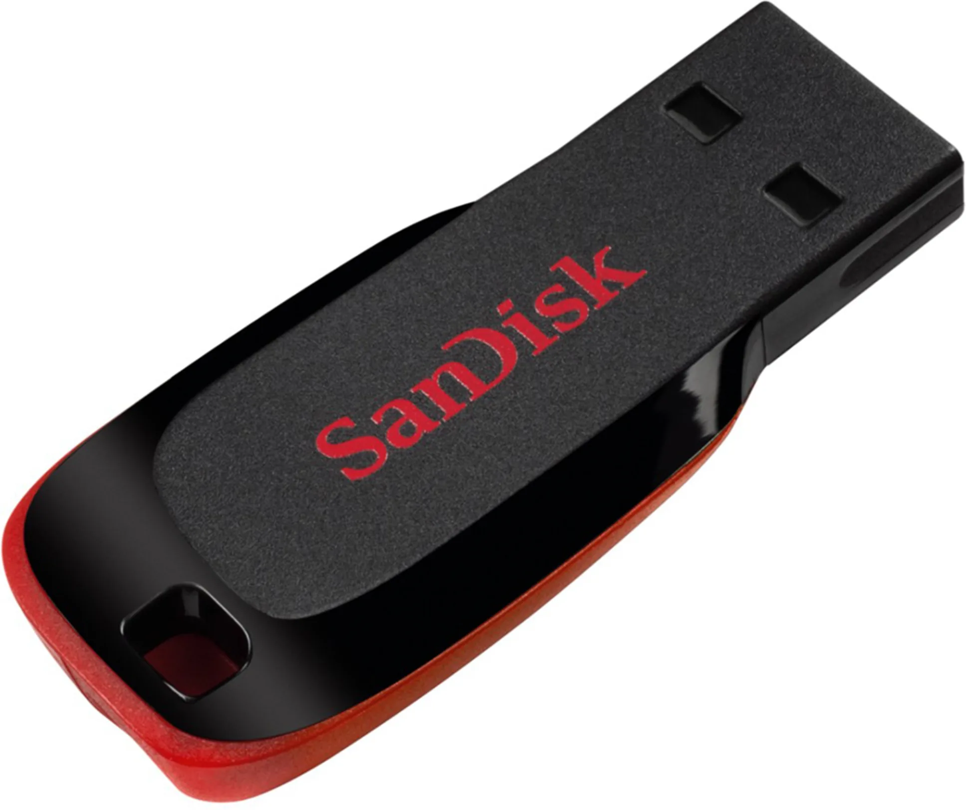 Imagen 1 de Pendrive 32GB SanDisk Ultra Blade USB 2.0 Color Rojo y Negro 